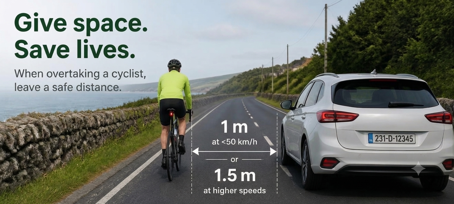 Sharing the road: pedestrians, cyclists and motorcyclists